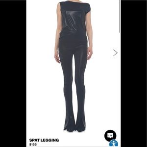 Norma Kamali spat leggings